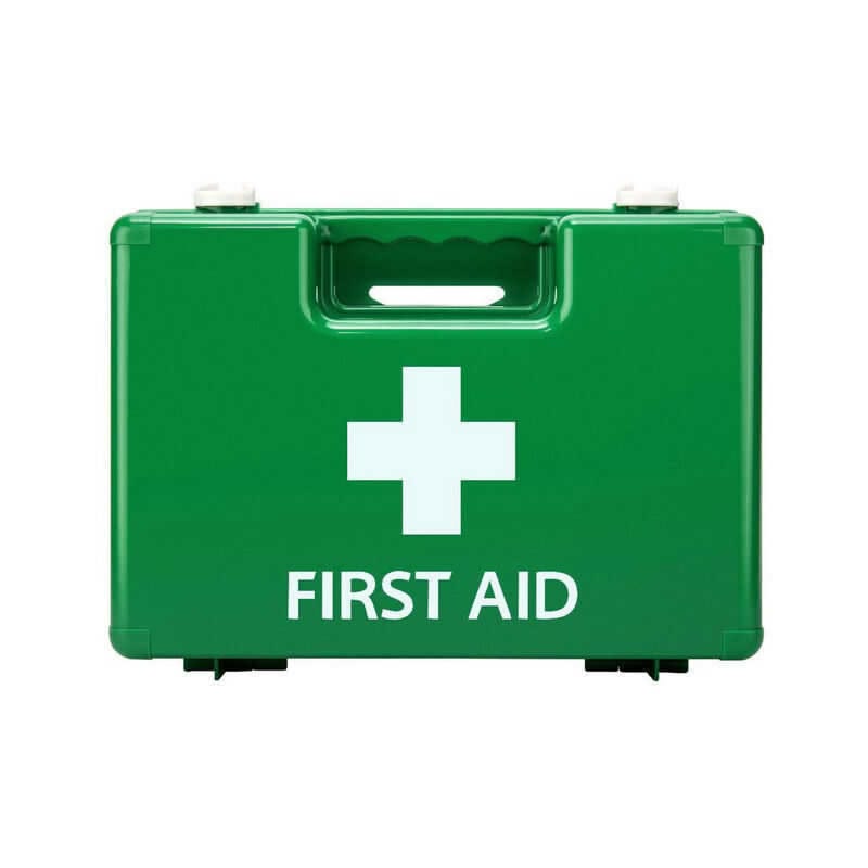 PLASTIC FIRST AID BOX 