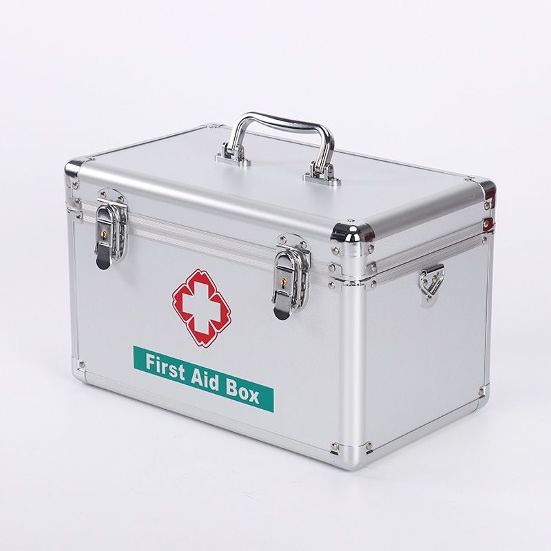 ALUMINIUM FIRST AID BOX 